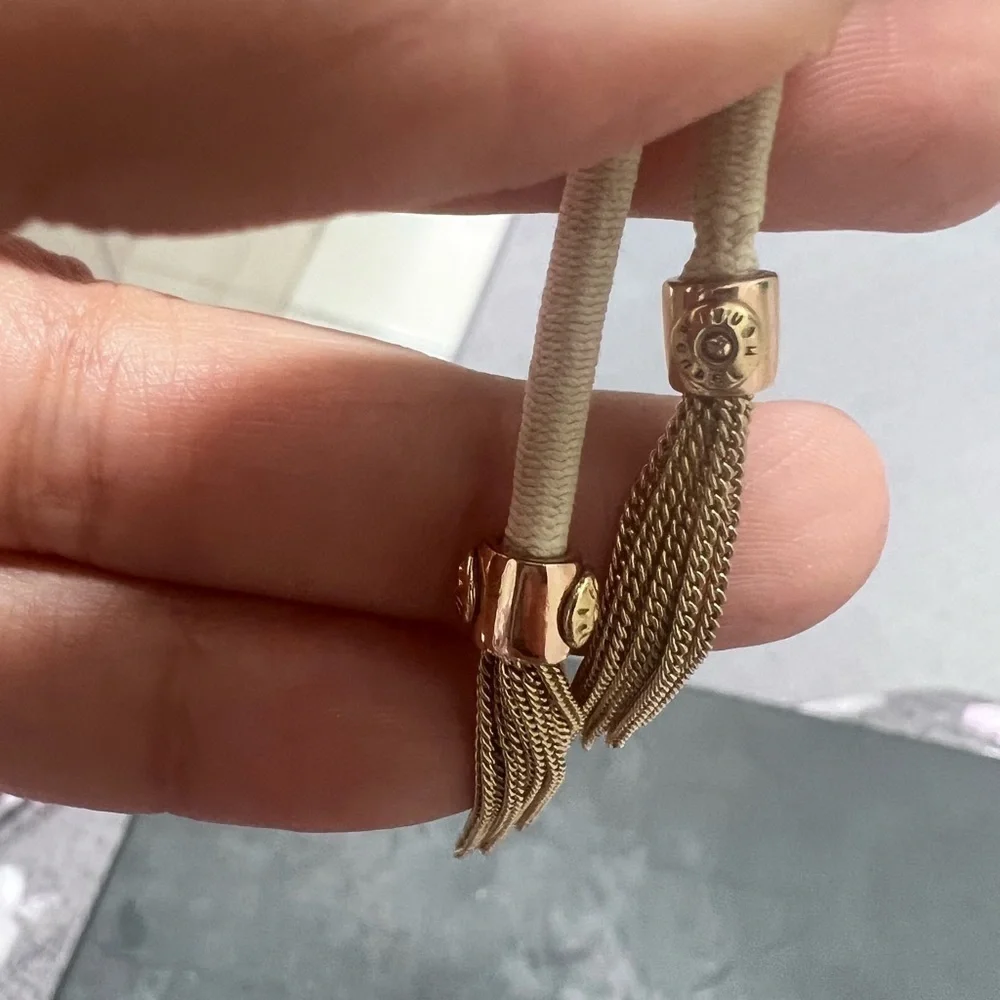 Hendi Bendel hair tie with crystals and tassels